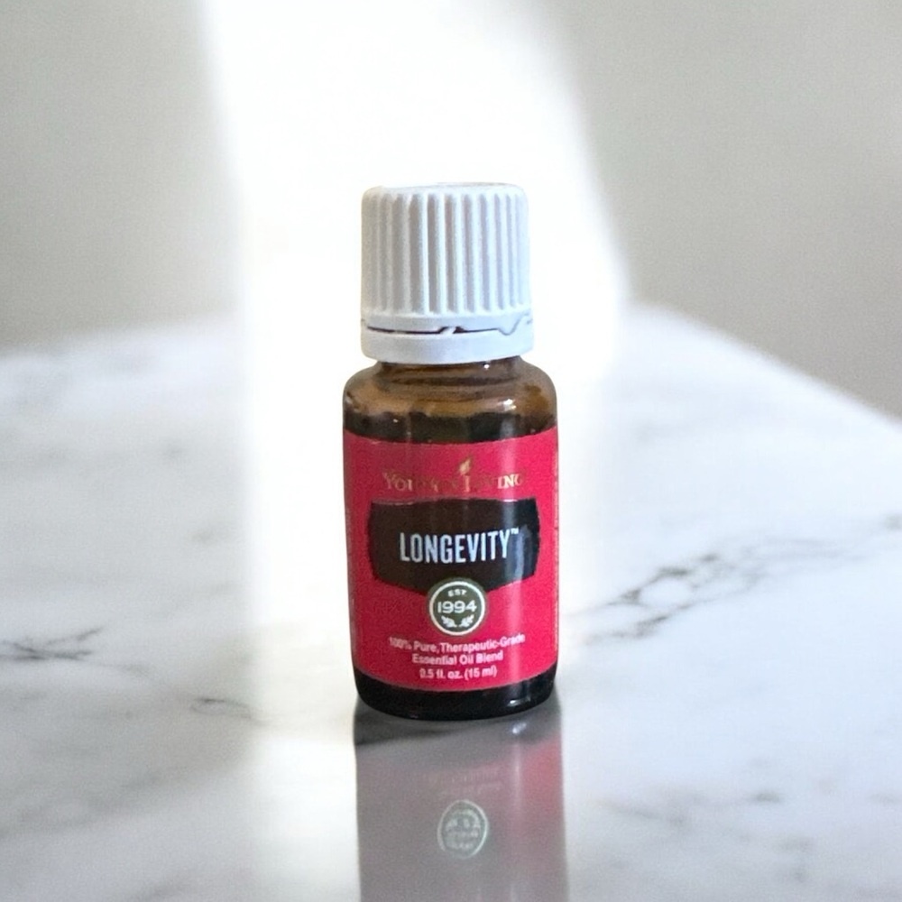 Young Living Longevity Oil with Red Label